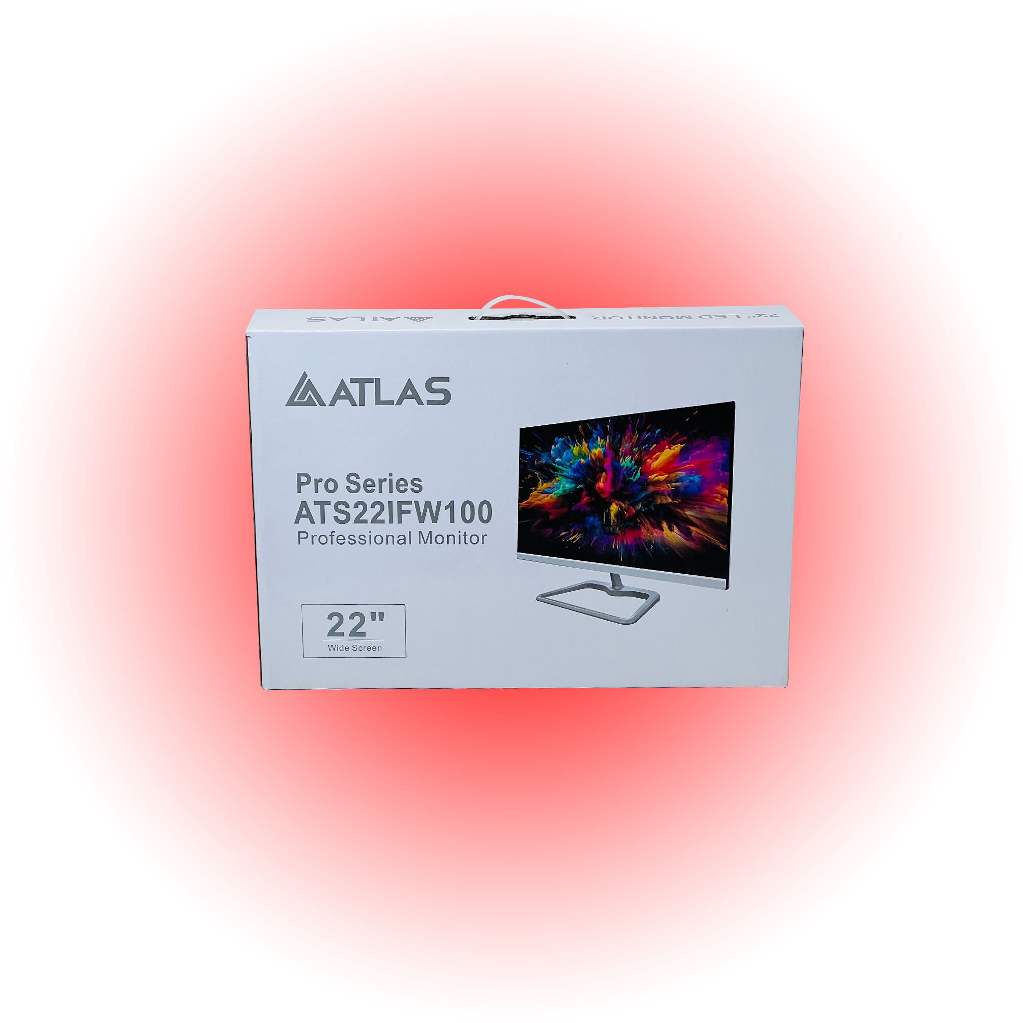 ATLAS ATS22IFW100 Pro Series 21.5" IPS 100Hz LED Monitor in White Crisp Visuals ATLAS ATS22IFW100 Pro Series 21.5" IPS 100Hz LED Monitor in White Crisp Visuals