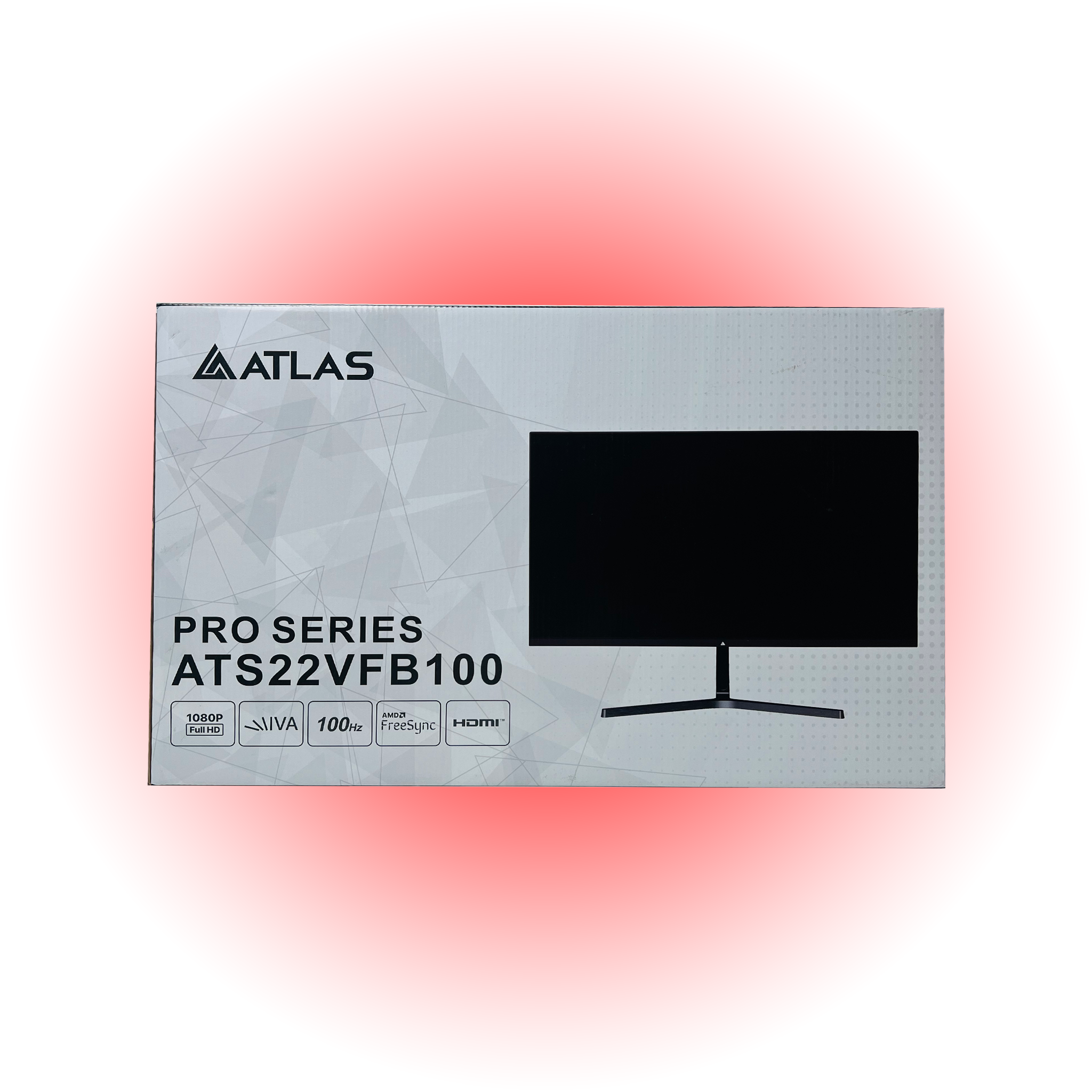 ATLAS ATS22VFB100 22 Inch Full HD 100Hz Monitor for Editors & Pros ATLAS ATS22VFB100 22 Inch Full HD 100Hz Monitor for Editors & Pros