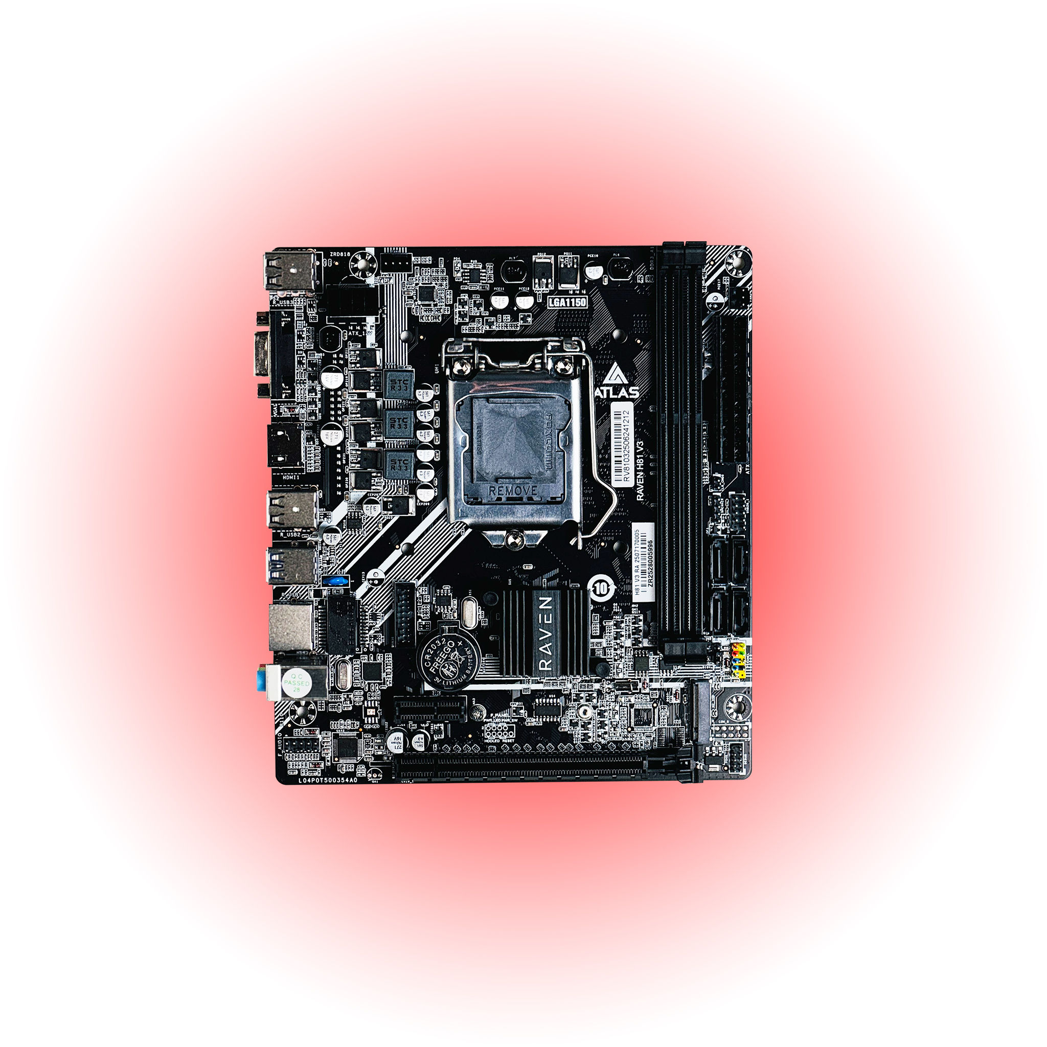 ATLAS RAVEN H81 V3 - Angle View ATLAS RAVEN H81 V3 - Angle View